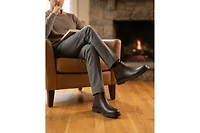 Marc Joseph New York Men's Clark Road Hands-Free Slip On Technology Leather Laceup Chukka Boots