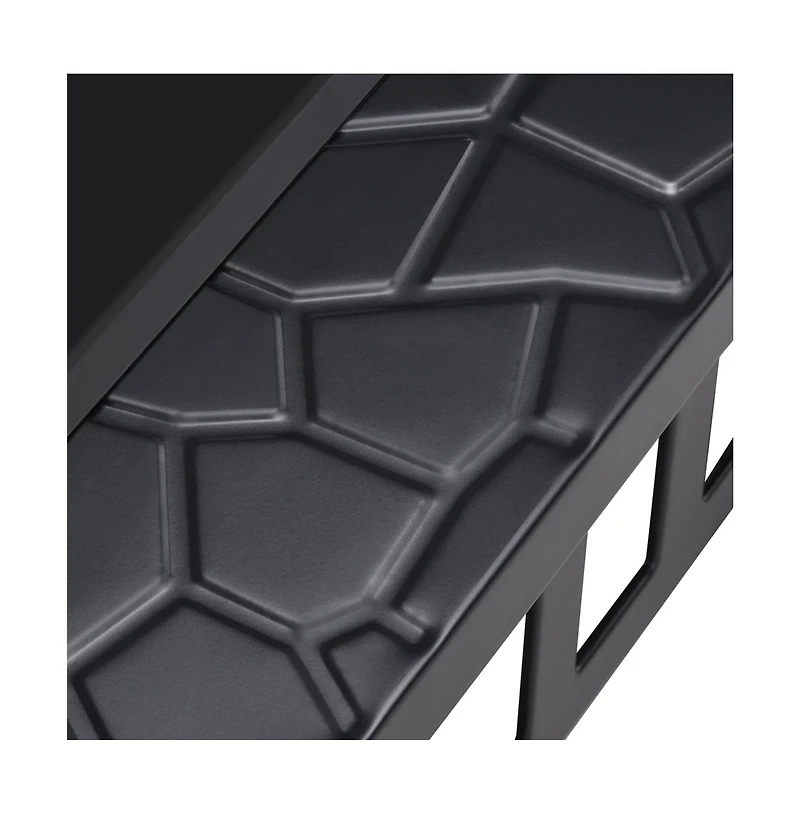 Yaheetech 32'' Outdoor Square Fire Pit with Cover & Poker