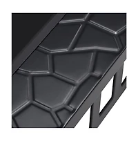 Yaheetech 32'' Outdoor Square Fire Pit with Cover & Poker