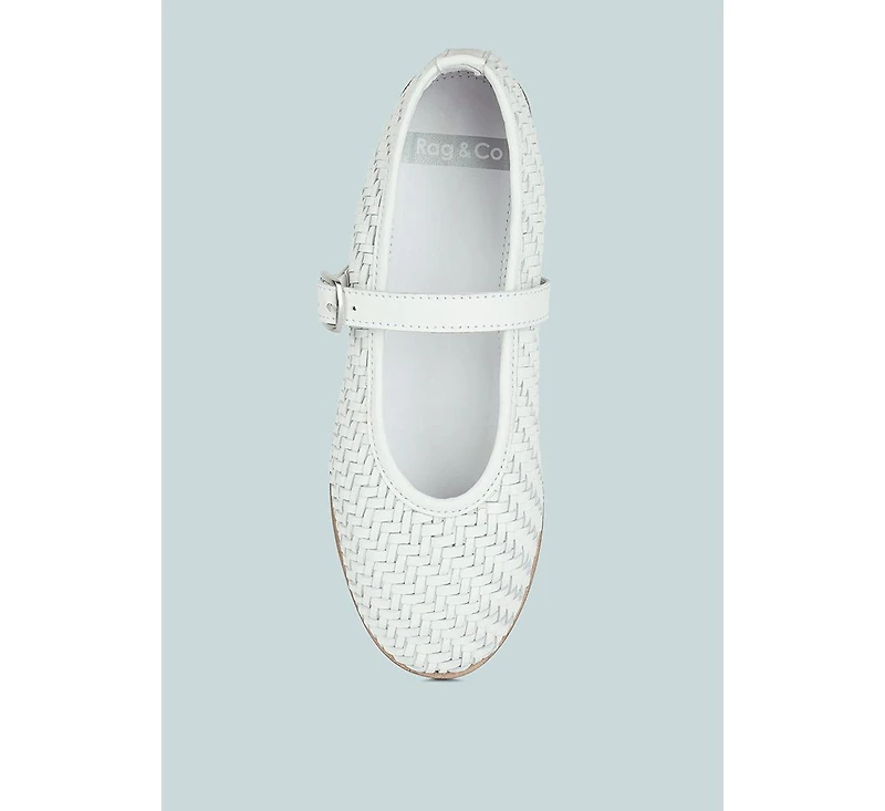 Nazuka Handcrafted Real Suede Leather Flats