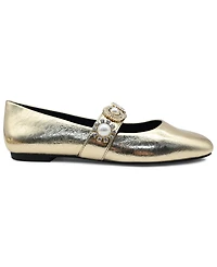 Kenneth Cole New York Women's Zeta Charms Mary-Jane Flats