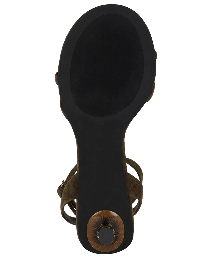 Jeffrey Campbell Women's Panacea T-Strap Embellished Dress Sandals