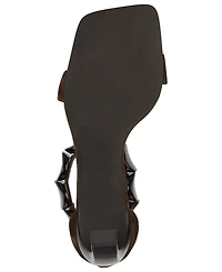 Jeffrey Campbell Women's Palia Embellished Banana Heel Dress Sandals