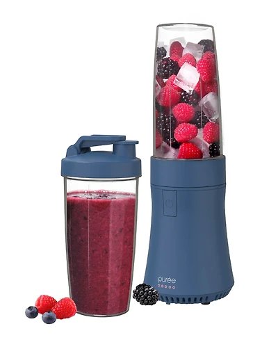 Tzumi Puree 18 oz. One-Touch Mini Blender