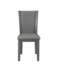 Streamdale Furniture Wooden Dining Chairs Set of 4 with Padded Seat, Upholstered Side Chair