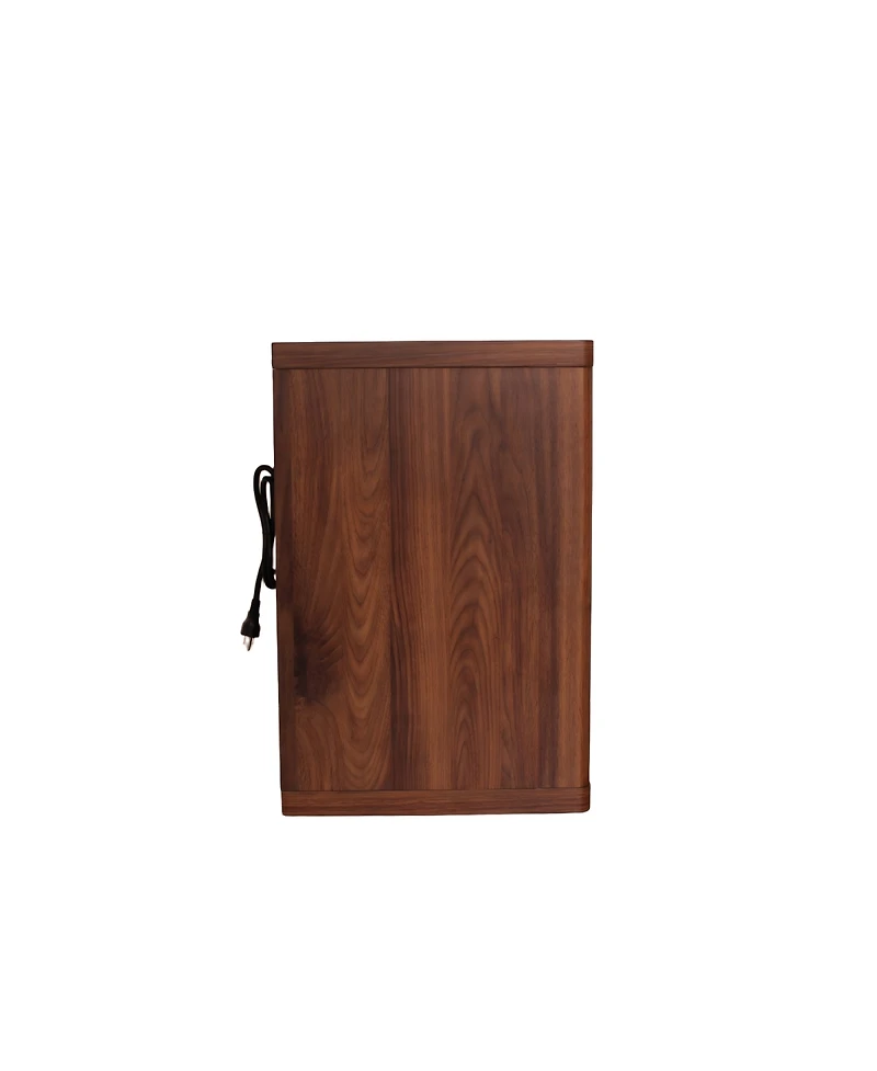 Streamdale Furniture Streamdale Night Stand with Drawer Storage, Fluted Bed Side Table, Modern Wide Bedside Stand