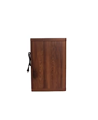 Streamdale Furniture Streamdale Night Stand with Drawer Storage, Fluted Bed Side Table, Modern Wide Bedside Stand