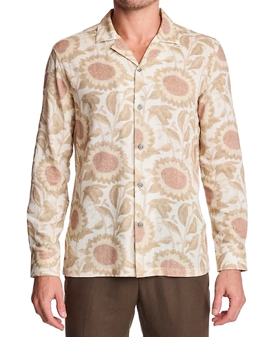 Paisley & Gray Men's Parker Printed Pointed Collar Shirt