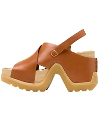 Sorel Women's Roam'N Rise Round Toe Heel Sandals