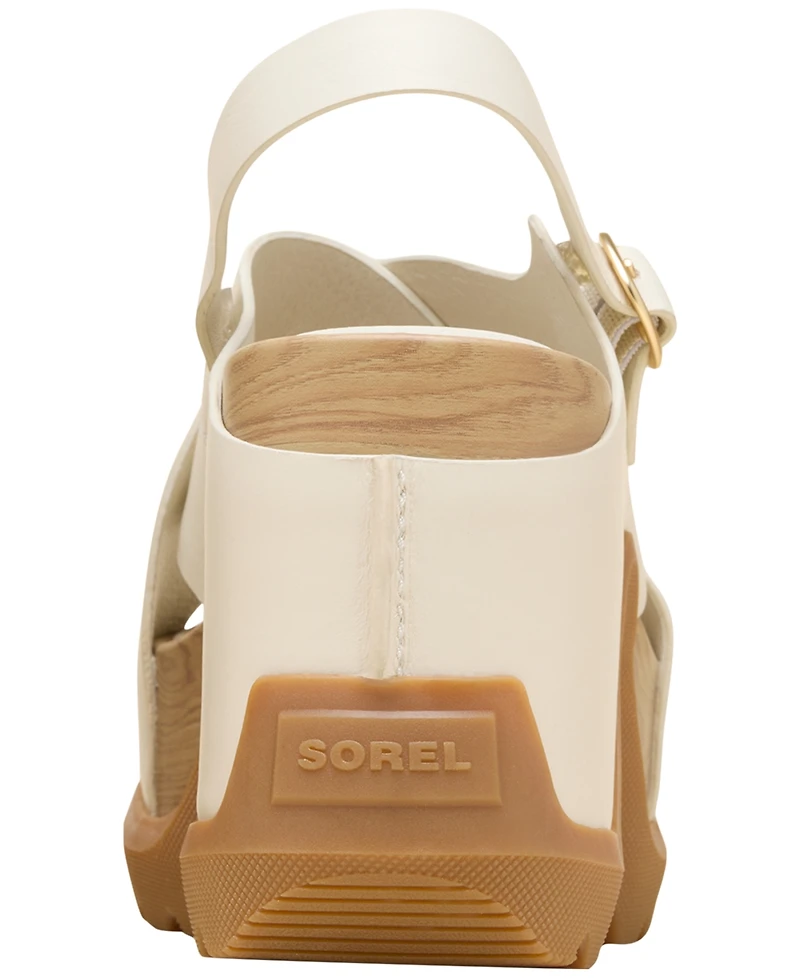 Sorel Women's Roam'N Rise Round Toe Heel Sandals