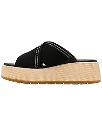 Sorel Women's Sunpeak Round Toe Platform Sandals