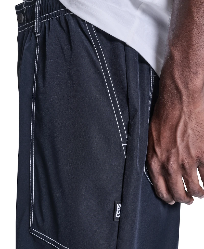 Converse Men's Wide-Leg Ripstop Cargo Pants