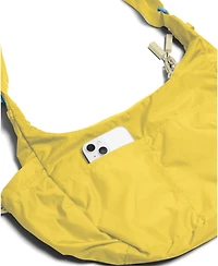 Baboon to the Moon Crescent Crossbody Bag