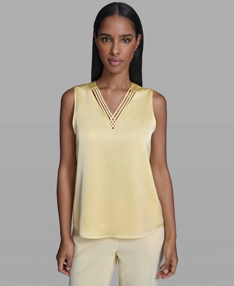 Karl Lagerfeld Paris Women's V-Neck Camisole