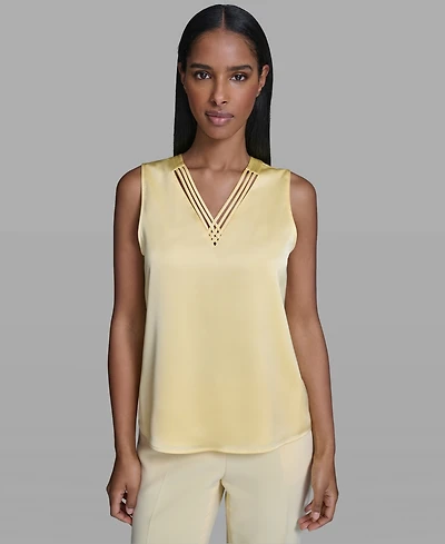 Karl Lagerfeld Paris Women's V-Neck Camisole