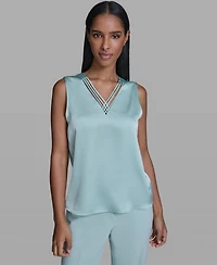 Karl Lagerfeld Paris Women's V-Neck Camisole