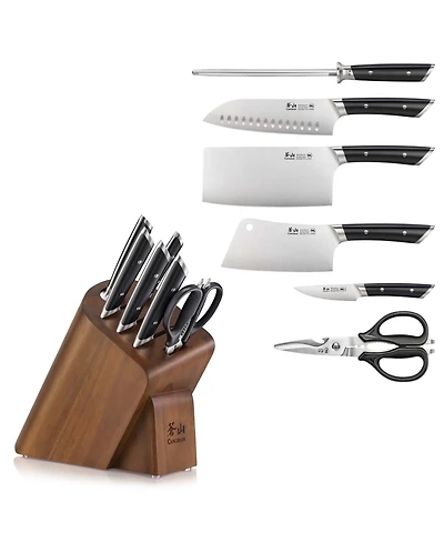 Cangshan Helena Series Steel 7-Pc. Knife Block Set