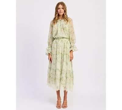 En Saison Women's Paloma Maxi Skirt