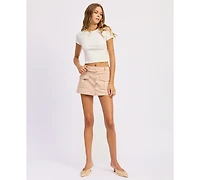 En Saison Women's Donna Mini Skirt