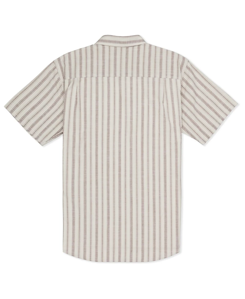 Hurley Men's Lido Stripe Short Sleeve Shirt