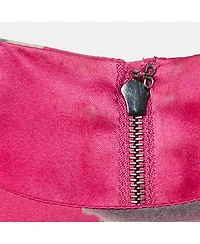 Pre-Owned Dolce & Gabbana Women's Pink Sicily Cupcake Print Silk Mini Dress