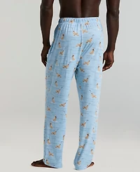 Perry Ellis Portfolio Men's Dog Joggers Sleepwear Pants