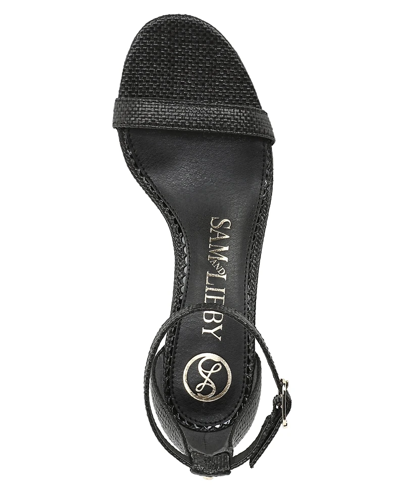 Sam and Libby Women's Jasmina Ankle Strap Dress Sandals