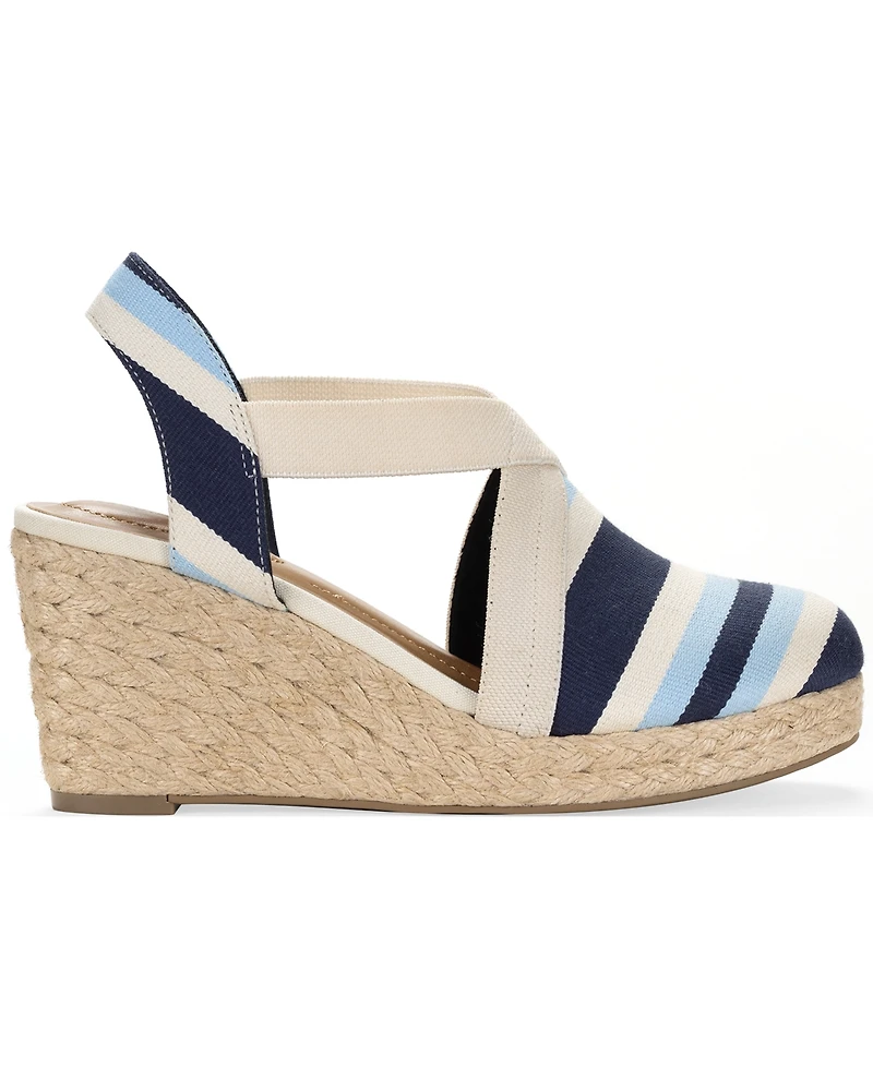 Style & Co Women's Siennaa Closed Toe Wedge Espadrilles, Macy's Exclusive
