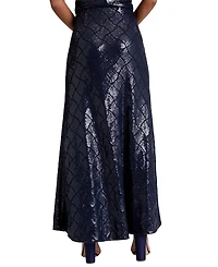 Muse Women's Sequin A-Line Maxi Skirt
