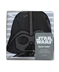 Lambs & Ivy Star Wars Darth Vader Gray Cotton Jersey Security Blanket/Lovey
