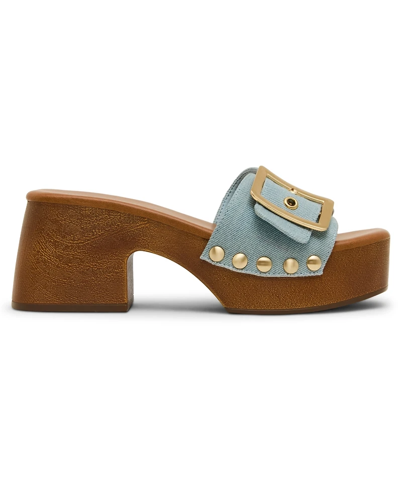 Madden Girl Woodlandd Platform Block-Heel Sandals