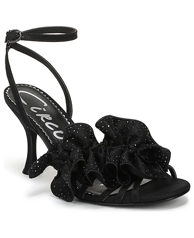 Circus Ny by Sam Edelman Women's Lucille Ruffled Dress Sandals