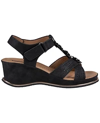 Gc Shoes Women's Miko Floral Round Toe Wedge Sandals