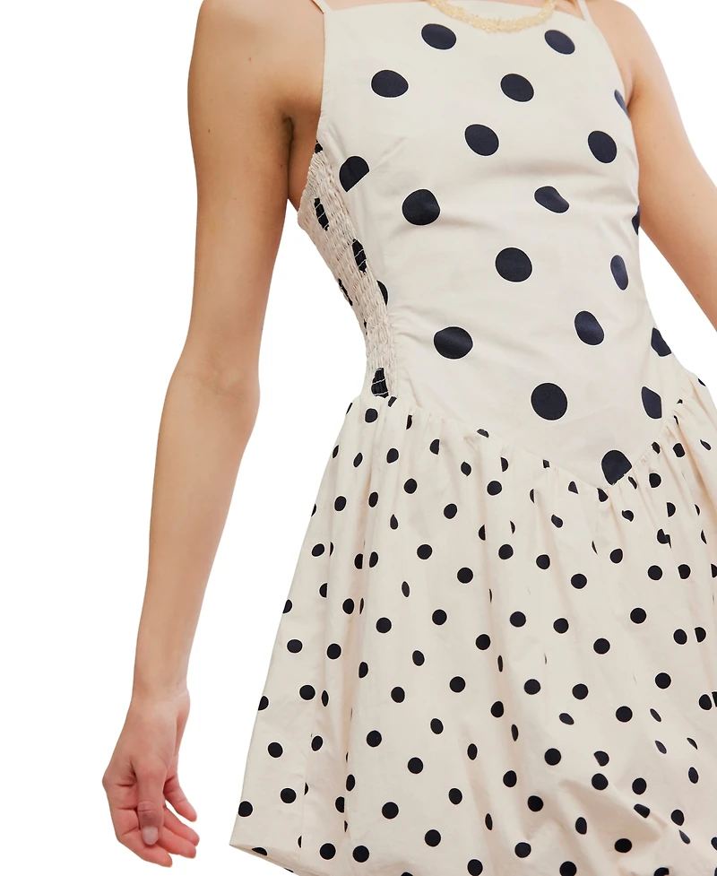 Free People Women's Misty Square Neck Mini Dress