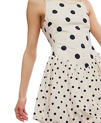 Free People Women's Misty Square Neck Mini Dress