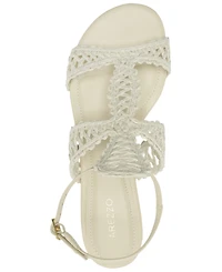 Arezzo Women's Ciara Round Toe Flat Sandals