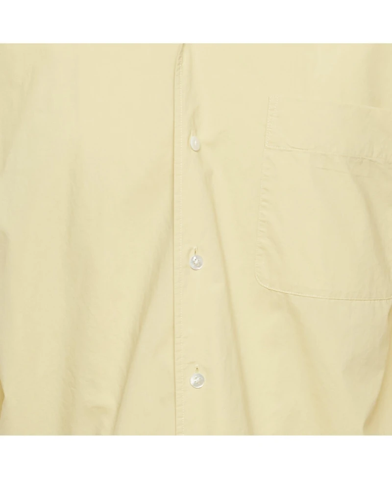 Pre-Owned The Row Men's Yellow Cotton Elijas Camp Collar Shirt