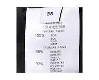 Pre-Owned Givenchy Women's Multicolor Silk Floral Print Zip Trim Skirt