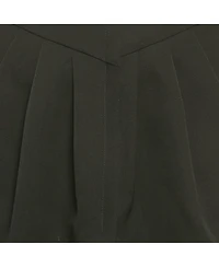 Pre-Owned Isabel Marant Women's Black Gabardine Draped Mini Dress