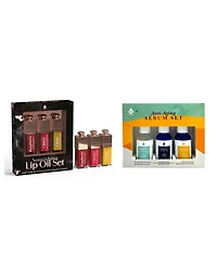 Pursonic Anti-Aging Serum Set & Nourishing Lip Oil Trio