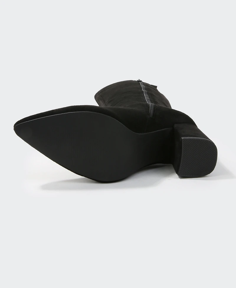 Berness Adele Block Heel Knee High Boots