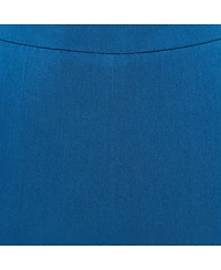 Pre-Owned Stella Mccartney Women's Blue Crepe And Rib Knit Trim Joggers