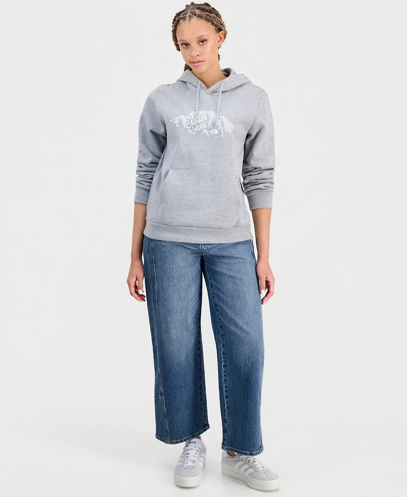 The North Face Women's Evolution Sparkle Graphic Cotton Hooded Sweatshirt