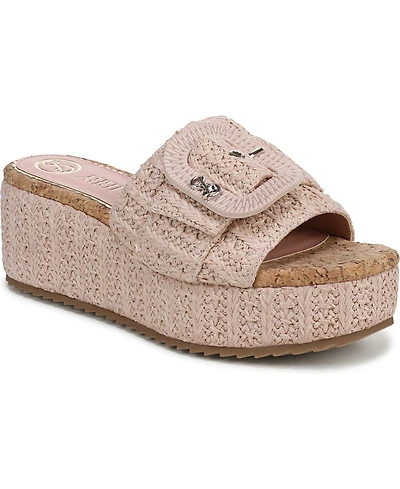 Sam and Libby Women's Crysta Wedge Heel Sandals