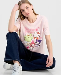Love Tribe Juniors' Hello Kitty & Friends Snack T-Shirt