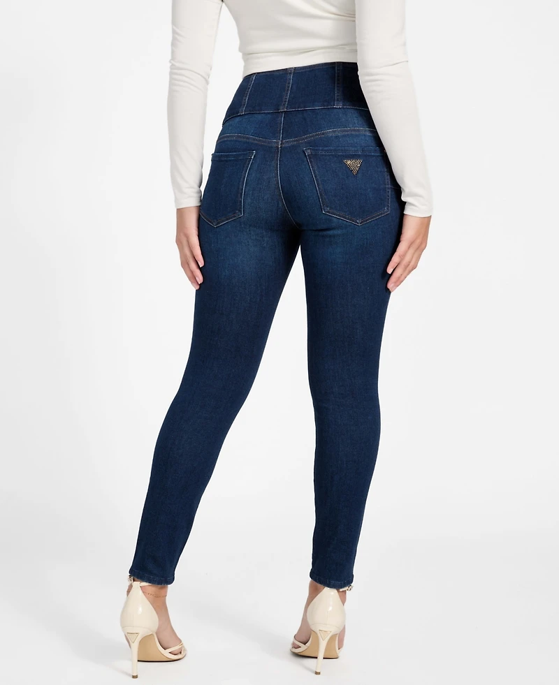 Guess Women's Corset Shape Up Skinny Jeans