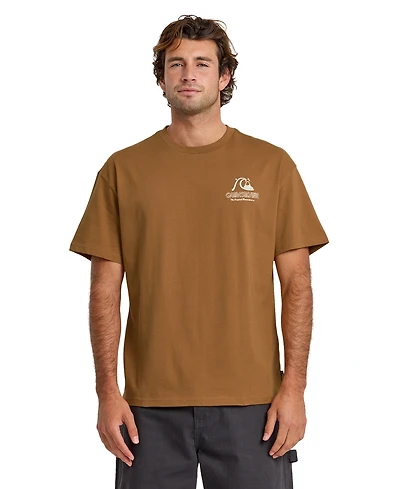 Quiksilver Men's Vintage-Inspired Bubble Org Short-Sleeve T-Shirt