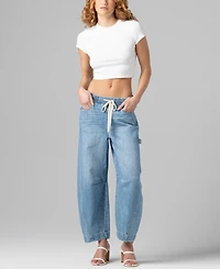 Blank Nyc Women's Pull-On Barrel Jeans
