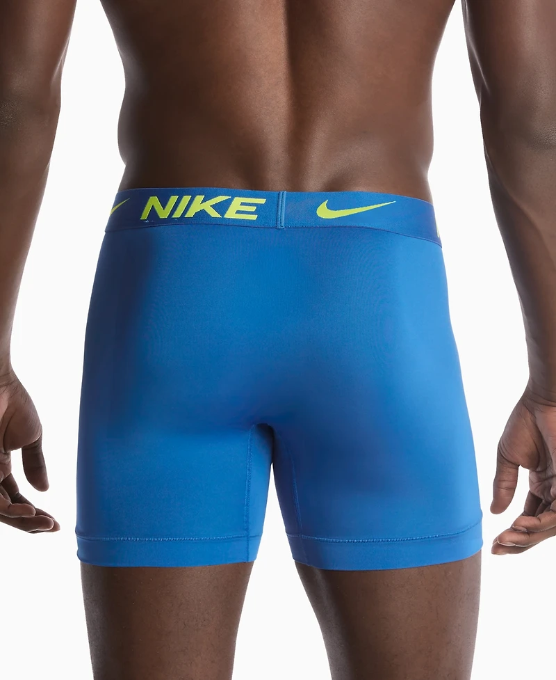 Nike Men's 3-Pack Dri-Fit Essential Micro Boxer Briefs