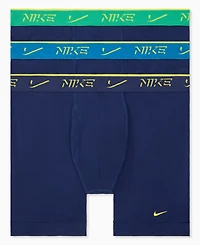 Nike Men's Dri-fit Essential Cotton Stretch Boxer Briefs, 3-Pack